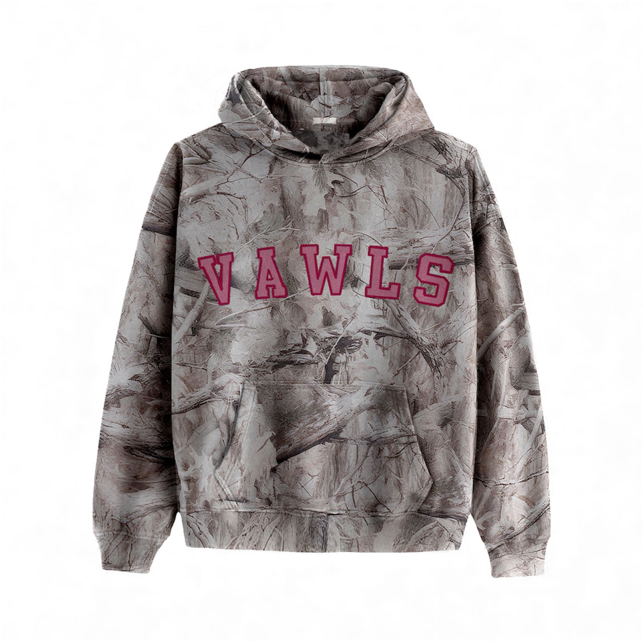 Vawls Pink Camo Hoodie