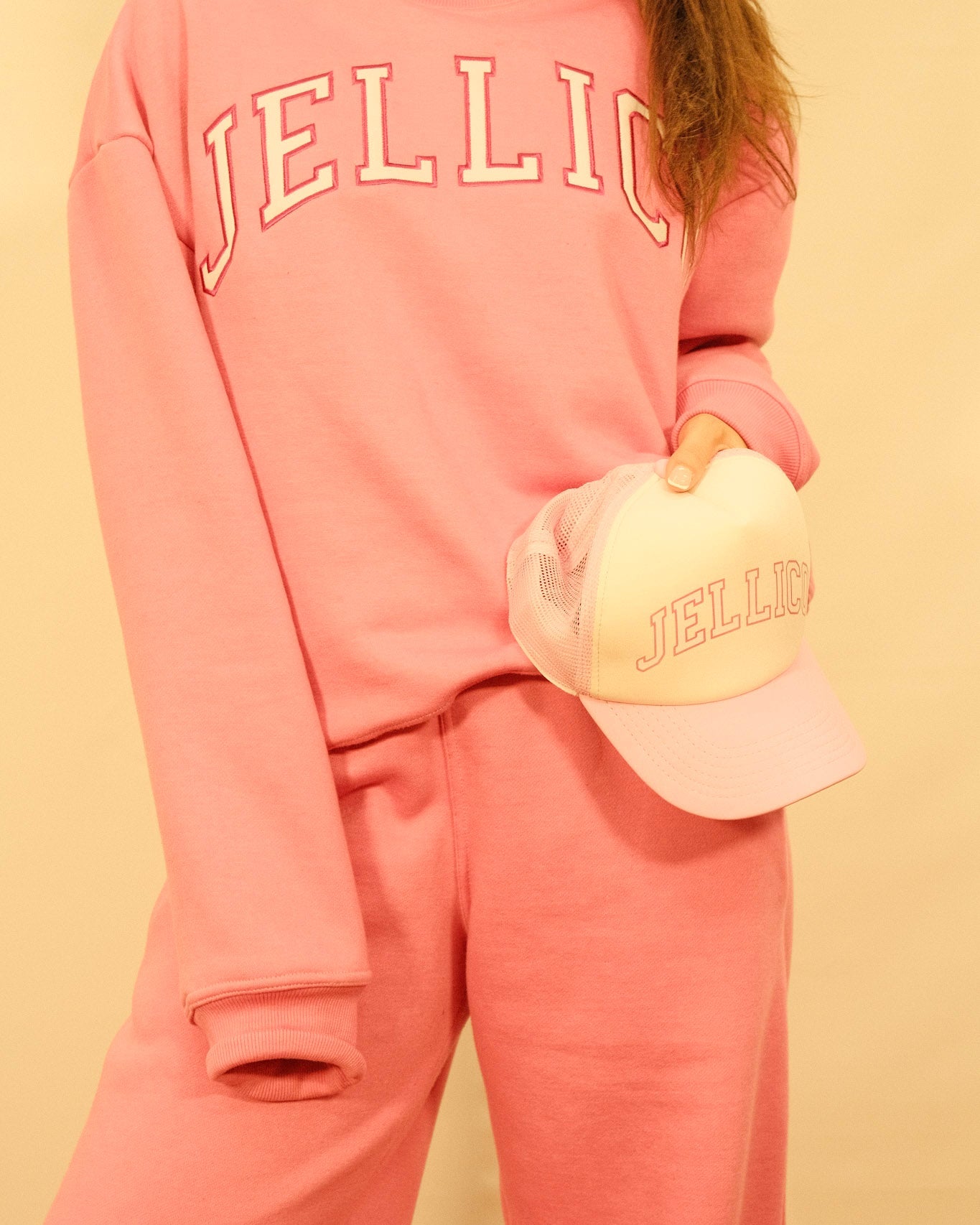 Pink Jellico Trucker
